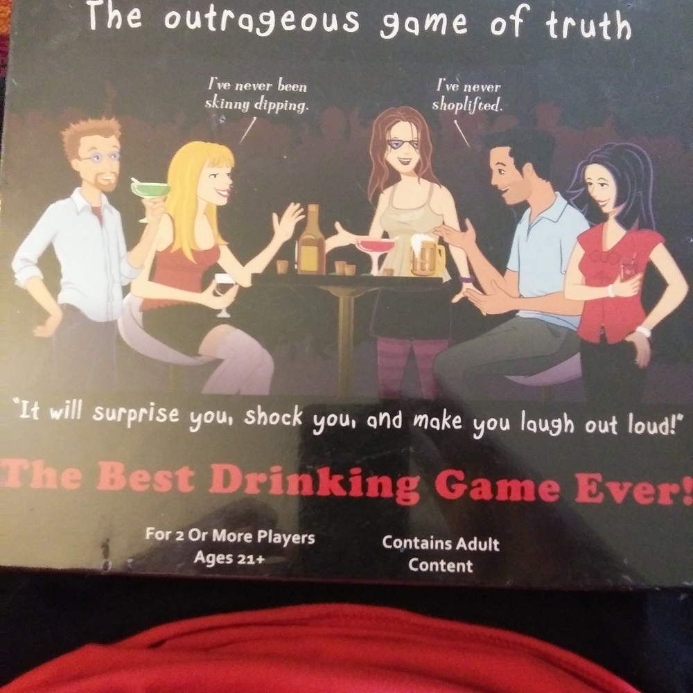 I've Never the outrageous game of truth..Adults 21 and older